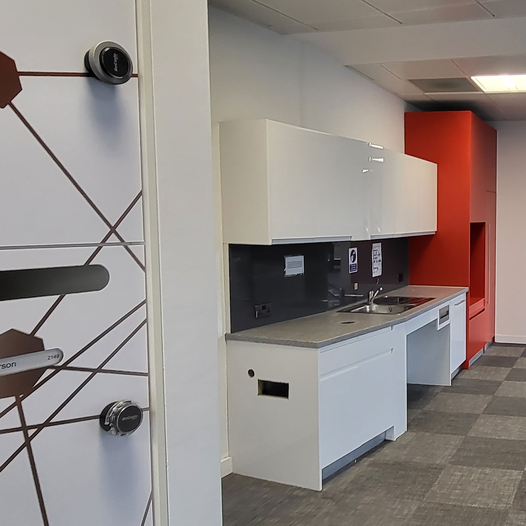 Sure Concept work with Celsus. Design & Build office space